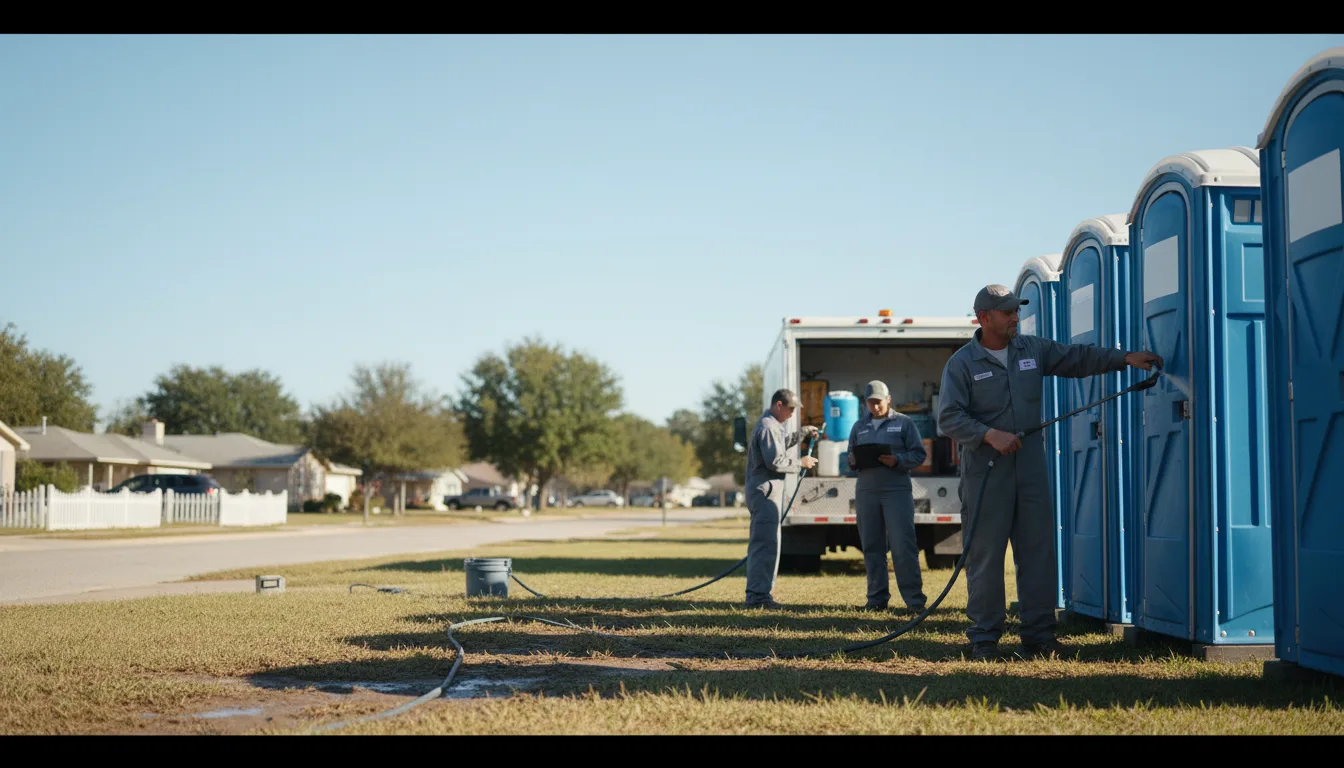 Long-Term Portable Toilet Rental in Glendive, MT near me
